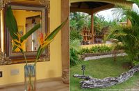 Terrace of the Guest House CASA DORADO - Las Galeras - Dominican Republic